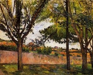 Paul Cezanne - At Jas de Bouffan