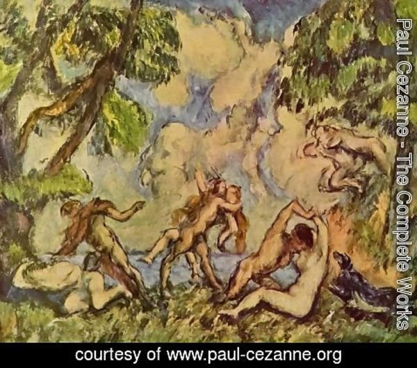Paul Cezanne - Bacchanal