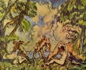Paul Cezanne - Bacchanal