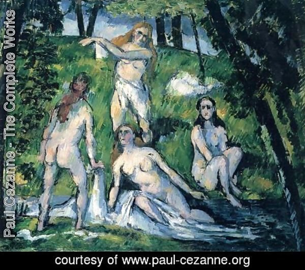 Paul Cezanne - Bathers 10