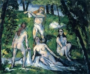 Paul Cezanne - Bathers 10