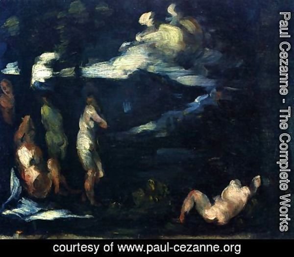 Paul Cezanne - Bathers 9