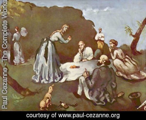 Paul Cezanne - Breakfast