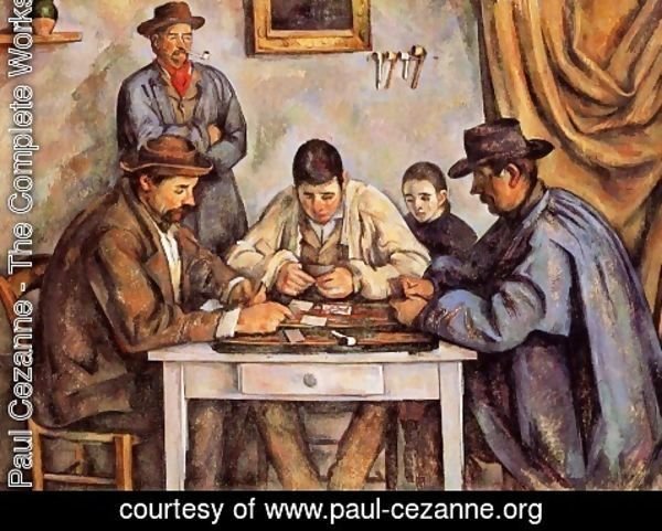 Paul Cezanne - Cardplayers 1