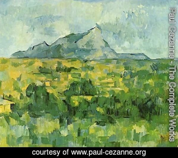 Paul Cezanne - Mont Sainte-Victoire 14