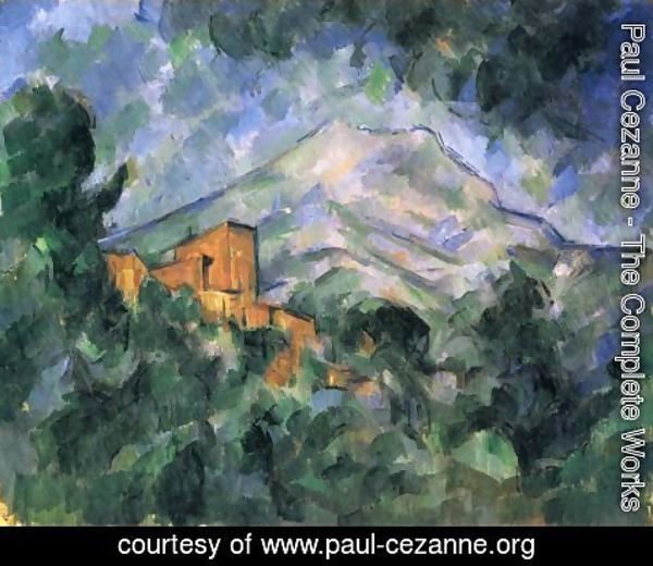 Paul Cezanne - Mont Sainte-Victoire and Chateau Noir