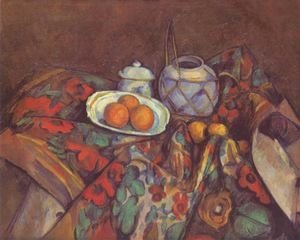 Paul Cezanne - Still life with oranges