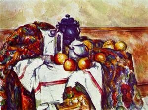 Paul Cezanne - Still life with oranges 2