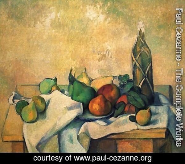 Paul Cezanne - Still life, Rumfla