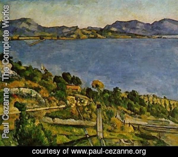 Paul Cezanne - The sea at l'Estaque