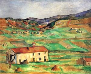 Paul Cezanne - View of Gardanne