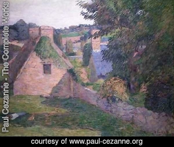 Paul Cezanne - The Field of Derout Lollichon