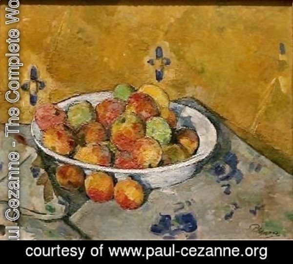 Paul Cezanne - The Plate of Apples