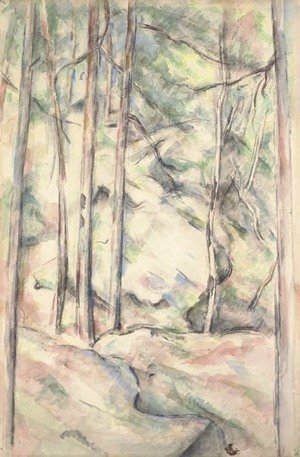 Paul Cezanne - Sous-bois