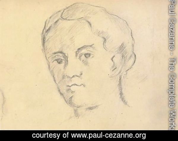 Paul Cezanne - Tete