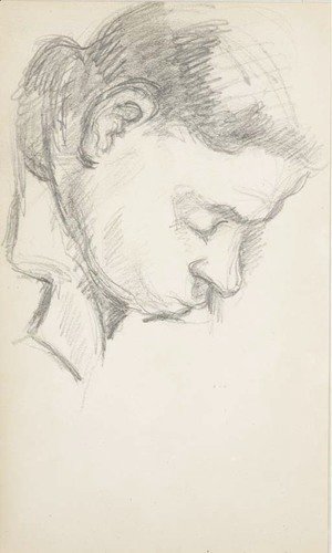 Paul Cezanne - Tete d'un garcon (probablement Paul Cezanne fils)