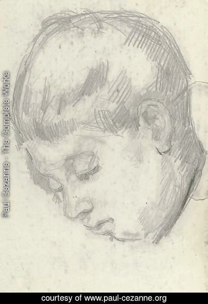 Tete de Paul Cezanne fils