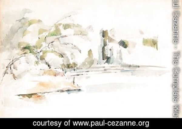 Paul Cezanne - Au bord de l'eau