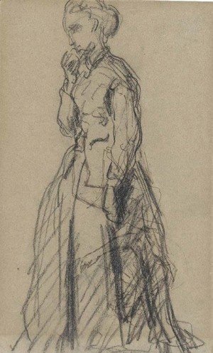 Paul Cezanne - Femme debout