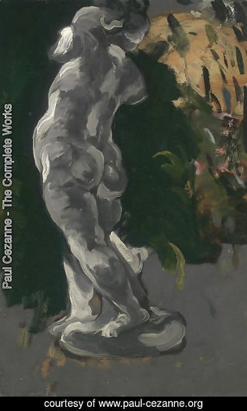 Paul Cezanne - L'amour en platre