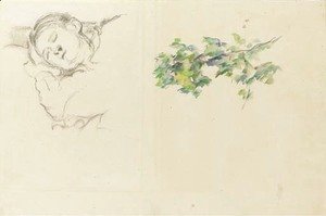 Paul Cezanne - Madame Cezanne (La dormeuse)