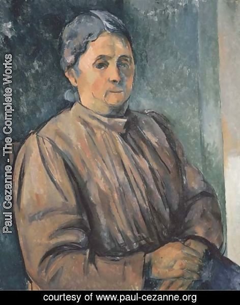 Paul Cezanne - Portrait de femme