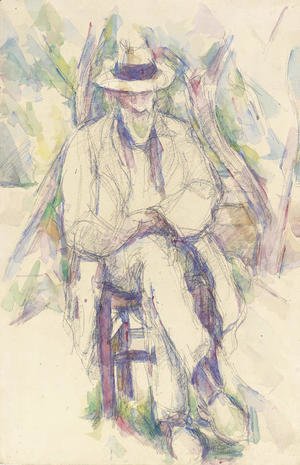 Paul Cezanne - Portrait de Vallier