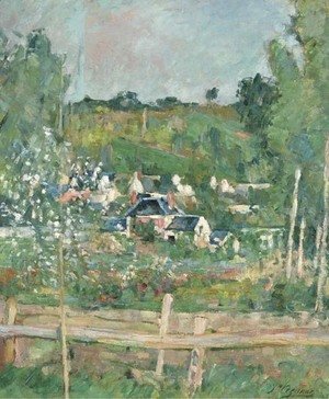 Paul Cezanne - Vue d'Auvers-sur-Oise