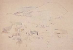 Paul Cezanne - Montagne Sainte-Victoire