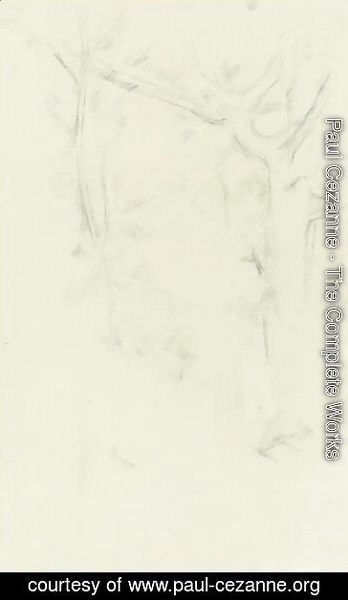 Paul Cezanne - Arbres