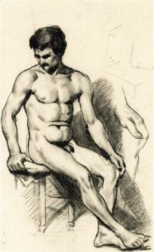 Paul Cezanne - Homme Nu