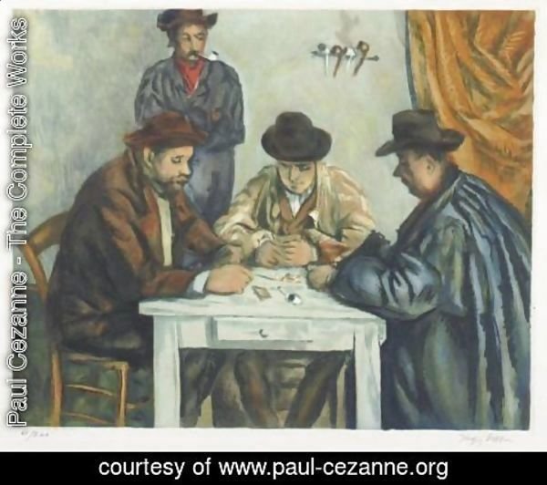 Paul Cezanne - Les Joueurs De Cartes