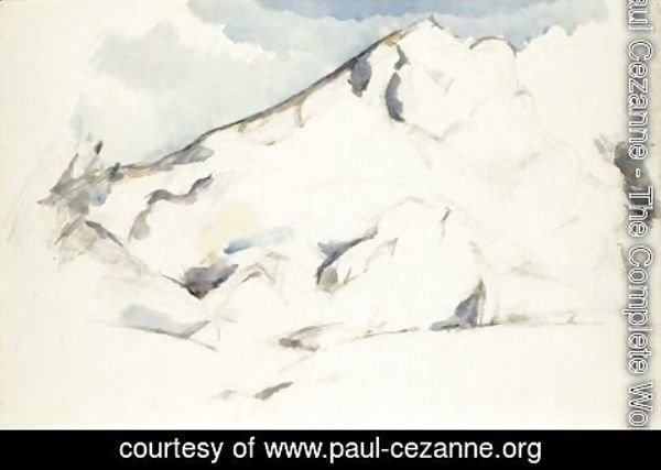 Paul Cezanne - La Montagne Sainte-Victoire