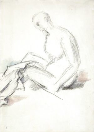 Paul Cezanne - Nu Assis (Ishmael)