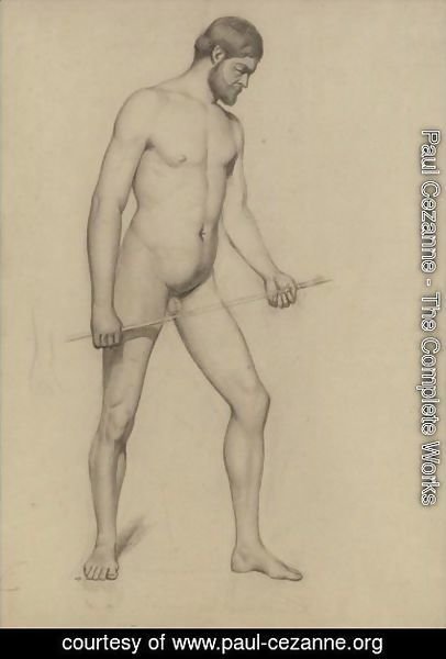 Paul Cezanne - Academie D'Homme