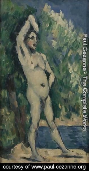 Paul Cezanne - Baigneur Debout