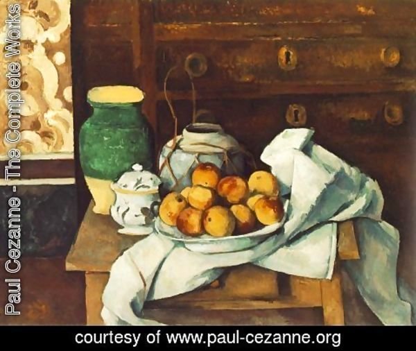 Paul Cezanne - Still Life with Commode