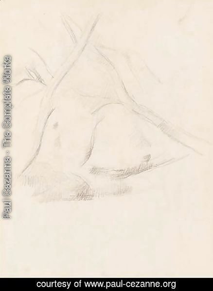 Paul Cezanne - Lit defait