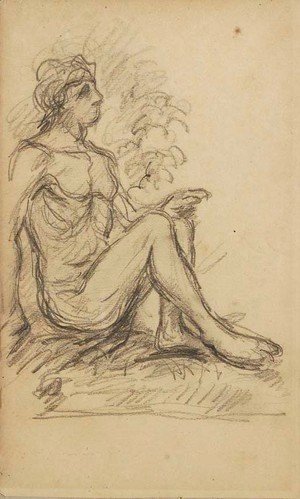 Paul Cezanne - Carnet de dessins dit 'Chappuis I 2'