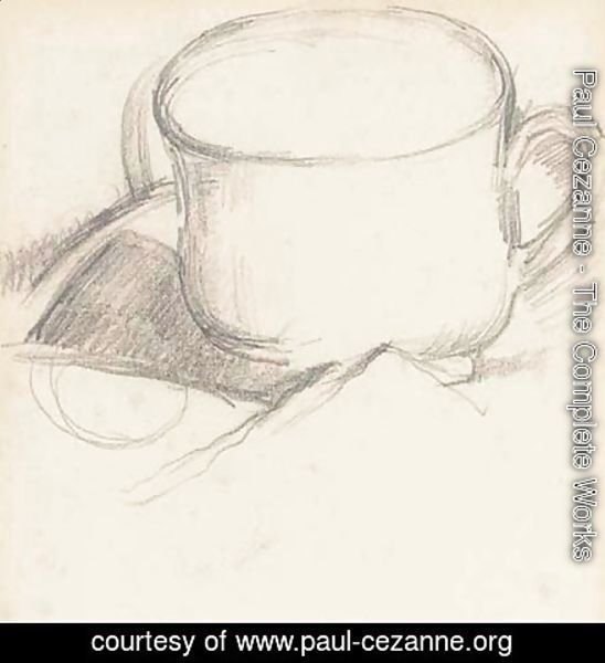 Paul Cezanne - Une tasse