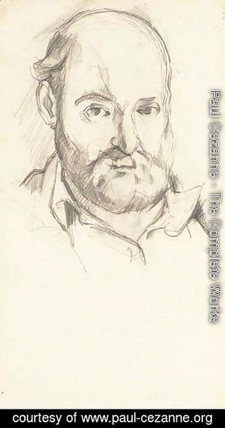 Paul Cezanne - Autoportrait 2