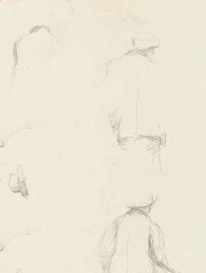 Paul Cezanne - Homme vu de dos