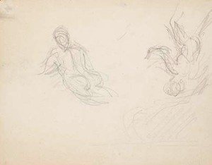 Paul Cezanne - Etudes de personnages feminins