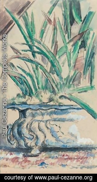 Paul Cezanne - Le Cache-Pot Bleu