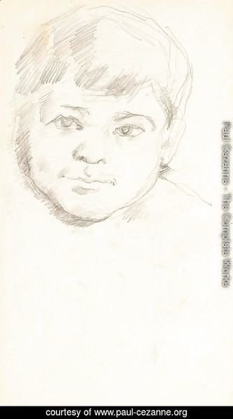 Tete de Paul Cezanne fils 2