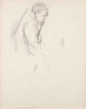 Paul Cezanne - Etudes Bethsabee et Baigneur debout