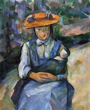 Paul Cezanne - Girl with doll