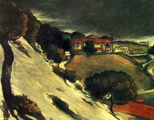Paul Cezanne - Snow melt in L'Estaque