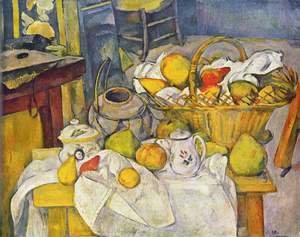 Paul Cezanne - Still Life with Fruit Basket 2
