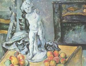 Paul Cezanne - Still Life with Statuette
